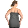 thumbnail image 2 of Angelina Seamless Tank Top with Adjustable Spaghetti Straps (1 or 6 Pack), 2 of 3