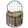 thumbnail image 4 of Cesta para colgar en la pared, maceteros decorativos para pared, florero, macetero colgante para el hogar, interior, plantas artificiales, dormitorio S, 4 of 8