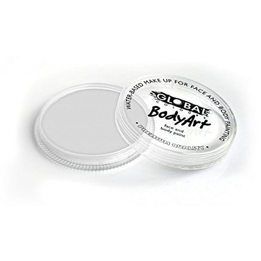 Global Body Art Water Based Face Paint Standard White 32gr Walmart