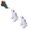 White#8, variant on Clearance! Gspmoly Vitamin Supplements, Orthopaedic Compression Socks Foot Compression Ankle Support Plantar Fasciitis Socks Grip Socks Football Fitness Socks 2 Pairs Protein Powder
