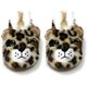 thumbnail image 3 of Zapatillas antideslizantes de animales divertidos para mujer, zapatillas de casa peludas novedosas, acogedores zapatos de interior cálidos y lindos de Sherpa, 3 of 5
