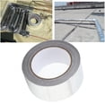 thumbnail image 4 of Adhesivo de papel de aluminio cinta de 50 mm x 30 m para tuberías de aire acondicionado en interiores refrigeradores calentadores de agua sellos para humos Amonsee No, 4 of 5