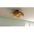 thumbnail image 2 of WLL1722MBK Quoizel Lighting Willa - 1 Light Semi-Flush Mount-8.75 Inch Tall and 22 Inch Wide, 2 of 4