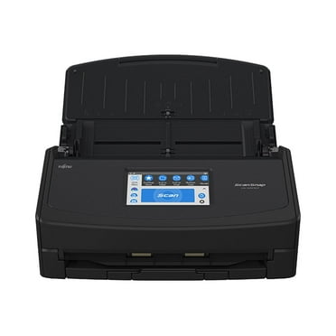 Restored Fujitsu ScanSnap iX1600 ADF B&W, Color 600dpi 40ppm/80ipm Wireless Scanner-Black (Refurbished)