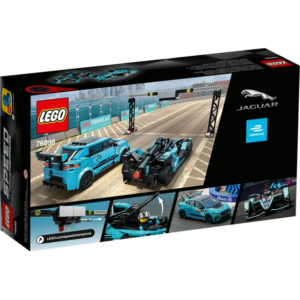 LEGO Speed Formula E Panasonic Jaguar Racing car & I-PACE eTROPHY 76898 Building - Walmart.com