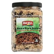 Iberia Ib Rice & Black Beans Jar 3.4 Lb