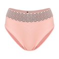 thumbnail image 4 of vigerkar Women's Seamless -Lifting Panties - Mid-Rise Full Coverage Underwear with Color-Block Design & Tummy Control Light Pink, XS, 4 of 4