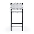 thumbnail image 5 of Butler Specialty Company Bromley Iron And Leather 24.5" Counter Stool - White, 5 of 6