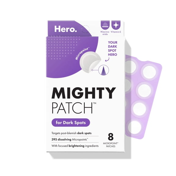 Hero Cosmetics Mighty Patch Micropoint for Dark Spots, Post-Blemish Dark Spot Patch, 8 Count