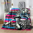 thumbnail image 4 of Mon-ster High Draculaura Vampire Cartoon Soft Plush Blanket,Flannel Throw Blanket for Living Room Bedroom Bed Sofa Picnic Kids, 4 of 9