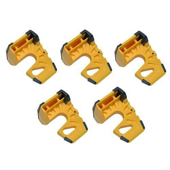 Wedge-It - The Ultimate Door Stop - Yellow (5 Pack)