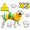 X-Small（8-15lbsPets)--Pet Bathrobe for Dog Cat-Yellow- A10, variant on Dog Bathrobe,Pet Bathrobe for Dog Cat, Microfiber Fast Drying Absorbent Hooded Bath Towel for Puppy Small Medium Large Dog Cat (Yellow, XS)
