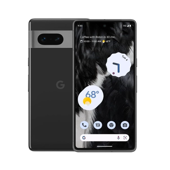 Pre-Owned Google Pixel 7 128 GB Smartphone, 6.3" OLED Full HD Plus 1080 x 2400, Octa-core (Cortex X1Dual-core (2 Core) 2.85 GHz Cortex A78 Dual-core (2 Core) 2.35 GHz Cortex A55 Quad-core (4 Core) 1.80