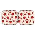 thumbnail image 5 of Lsque Red Ladybug 2 PCS Windshield Sun Shade | CarFoldable Window Covers | Car Accessories Reflect UV for Universal Cars SUV Truck | Large, 5 of 7