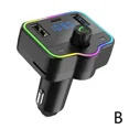 thumbnail image 1 of FM Transmitter In-Car Adapter Wireless Bluetooth 5.0 Call, Bass Disk Hi Receiver U Player Mp3 Radio Support Kit Car Handsfr S9M4, 1 of 1