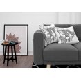 thumbnail image 3 of Ambesonne Dragon Throw Pillow Cover 2 Pack, Chinese Creature, 16", Black White, 3 of 5