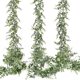 thumbnail image 5 of GOOHOCHY 3 piezas de plantas artificiales decorativas resistentes al desgaste, hojas colgantes, decoración de primavera para el hogar., 5 of 7