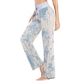 thumbnail image 3 of GZHJMY Women's Pajama Pants Tie Dye Flowers Comfy Stretch Sleepwear Womens Wide Leg Pants Casual Loose Yoga Sweatpants Comfy Lounge Pajama, X-Large, 3 of 7