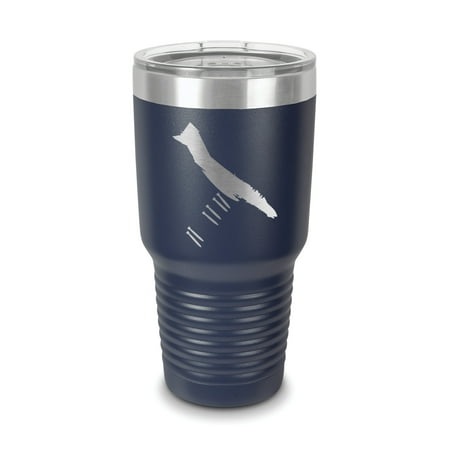 

F-4 Phantom Dropping Bombs Tumbler 30 oz - Laser Engraved w/ Clear Lid - Polar Camel - Stainless Steel - Vacuum Insulated - Double Walled - Travel Mug - f4 fighter bomber