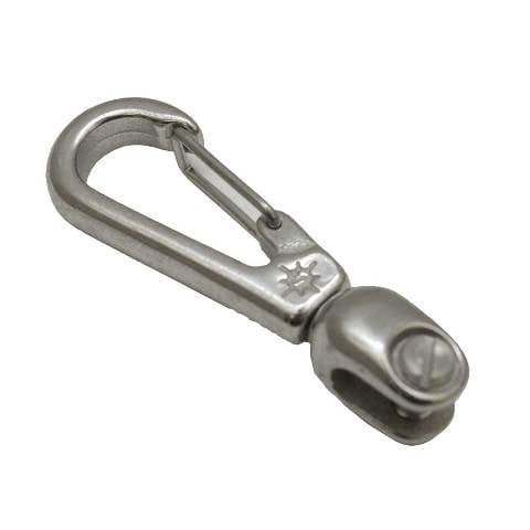 Suncor Boat Chain Swivel Snap | 5/32 - 3/16 Inch Stainless