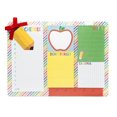 thumbnail image 1 of Assorted List Pads with paper ruler and folder, Bright Color, 1 of 1