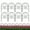 Black 8pcs, variant on QinaQin Outdoor Heavy-Duty Metal Dog Fence, 26 Inches High x 20 Inches Long, No-Dig Garden Fence Panel, Rust-Proof Steel Pet Isolation Fence, Flower Bed and Patio Decorative Border