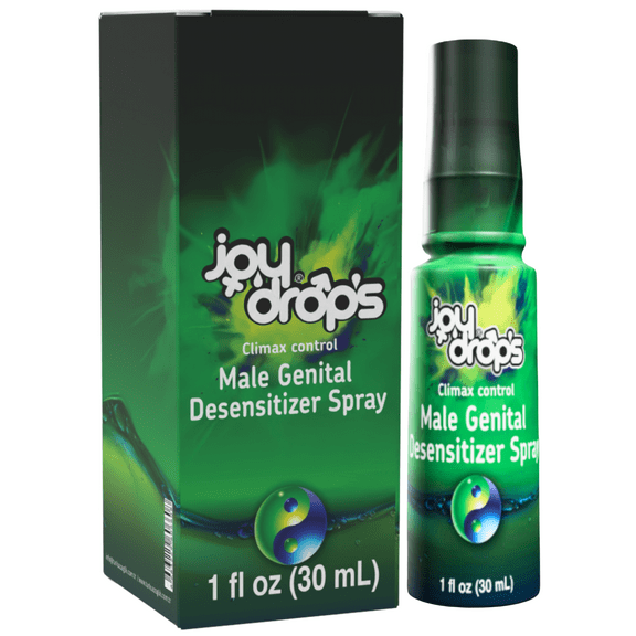 Joy Drops Desensitizing Delay Spray for Men, Climax Control Spray for Longer Lasting Performance Clinically Proven to Help You