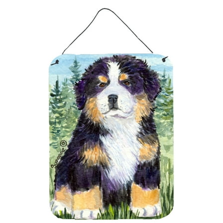 Caroline's Treasures SS8861DS1216 Bernese Mountain Dog Wall or Door Hanging Prints, 12x16, multicolor