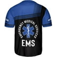thumbnail image 3 of Personalized EMT EMS Baseball Jersey Shirt Customized EMS Shirts Paramedic Uniform Emergency Medical Technician (2XL), 3 of 5