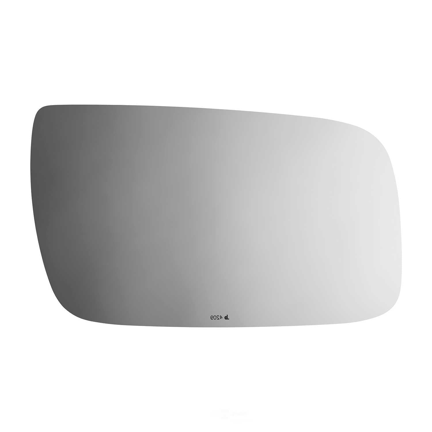 Burco Side View Mirror Replacement Glass - Clear Glass - 4209