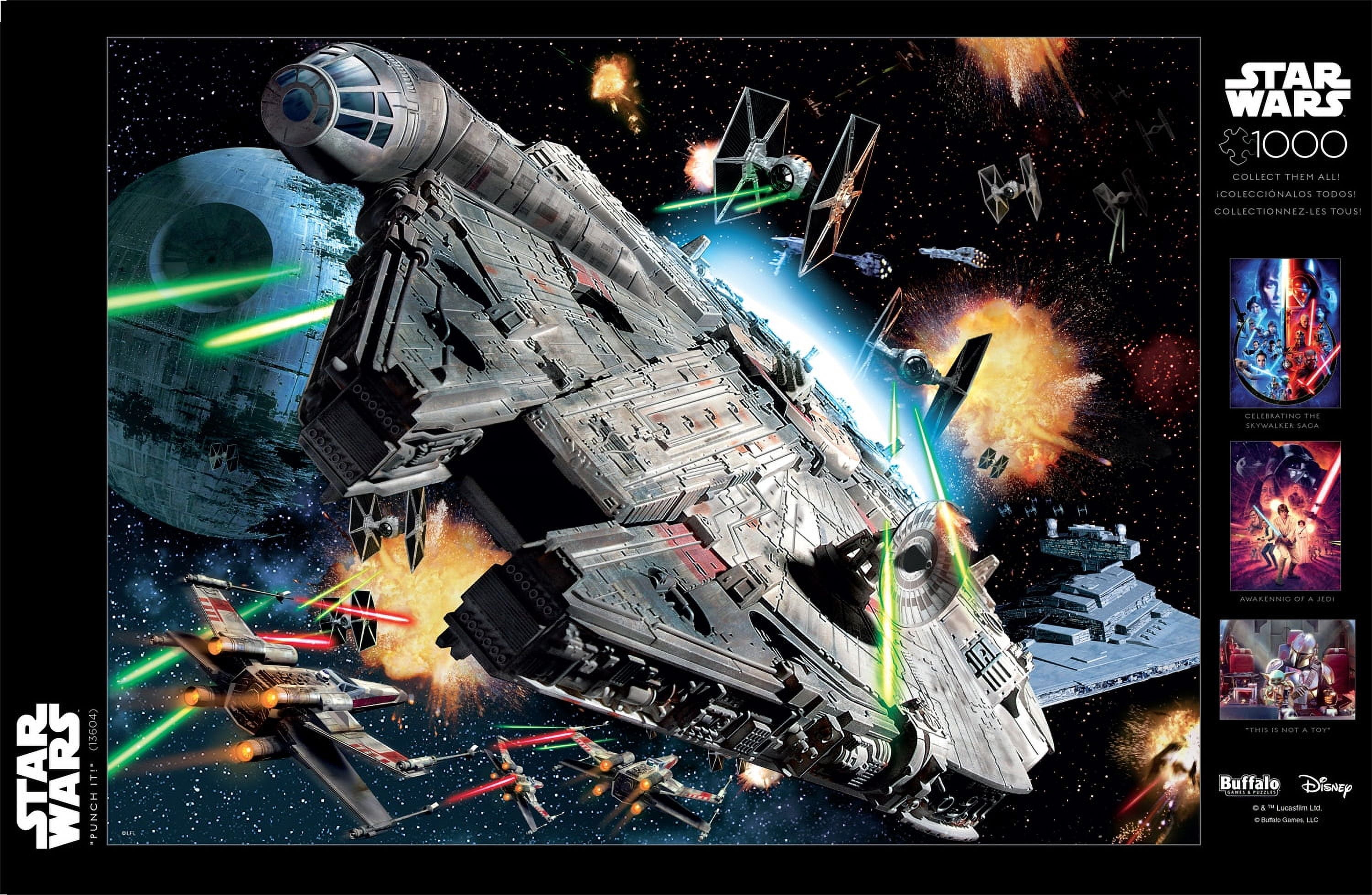 Buffalo Games 1000-Piece Star Wars Punch It Adult Interlocking Jigsaw Puzzle