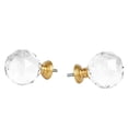 thumbnail image 6 of 3/4 Inch Diameter Adjustable Curtain Metal Rod with Round Clear Acrylic Ball Finials，48 to 84 Inch, 6 of 7