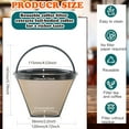 thumbnail image 2 of EcoNesxp Pieces reusable coffee filters 4 size cone coffee filter replacement fine mesh filter suitable for coffee machine brewer 4 size cone coffee filter replacement fine mesh filter suitable for c, 2 of 2