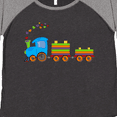 thumbnail image 4 of Inktastic Colorful Toy Train Women's Plus Size T-Shirt, 4 of 5