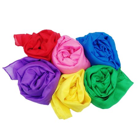 Play Scarves + Storage Bag for Easy Clean Up : Perfect for Kids Pretend and Creative Play , Dress Up and Childhood Fun , 35