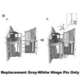 thumbnail image 6 of Replacement Parts for Barbie Malibu House Playset - FXG57 ~ Replacement Gray-White Hinge Pin, 6 of 7