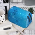 thumbnail image 7 of Goofa Winter With Snowflakes Pattern Double Layer Pen Pencil Case, Protective Large Capacity Storage Organizer Pen Pouch, Office College Supplies for Teens Adults, 7 of 7