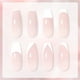 thumbnail image 4 of Estampador de uñas GAOY con 2 esmaltes en gel, 16 ml, kit de manicura francesa, 4 of 6