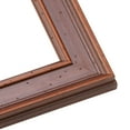 thumbnail image 2 of 23x24 Frame Brown Old Farmhouse Waxed Board 2" Wide Wood Frame Width 2 Inches | Interior Depth 0.5, 2 of 7