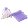 thumbnail image 4 of 100 Uds bolsas de Organza 9*12cm con cordón, bolsas de joyería bolsas de regalo de recuerdo de Navidad para fiesta de boda (colores mezclados), 4 of 5