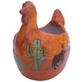 thumbnail image 3 of Desert Chicken Talavera Ceramic Planter, 3 of 3