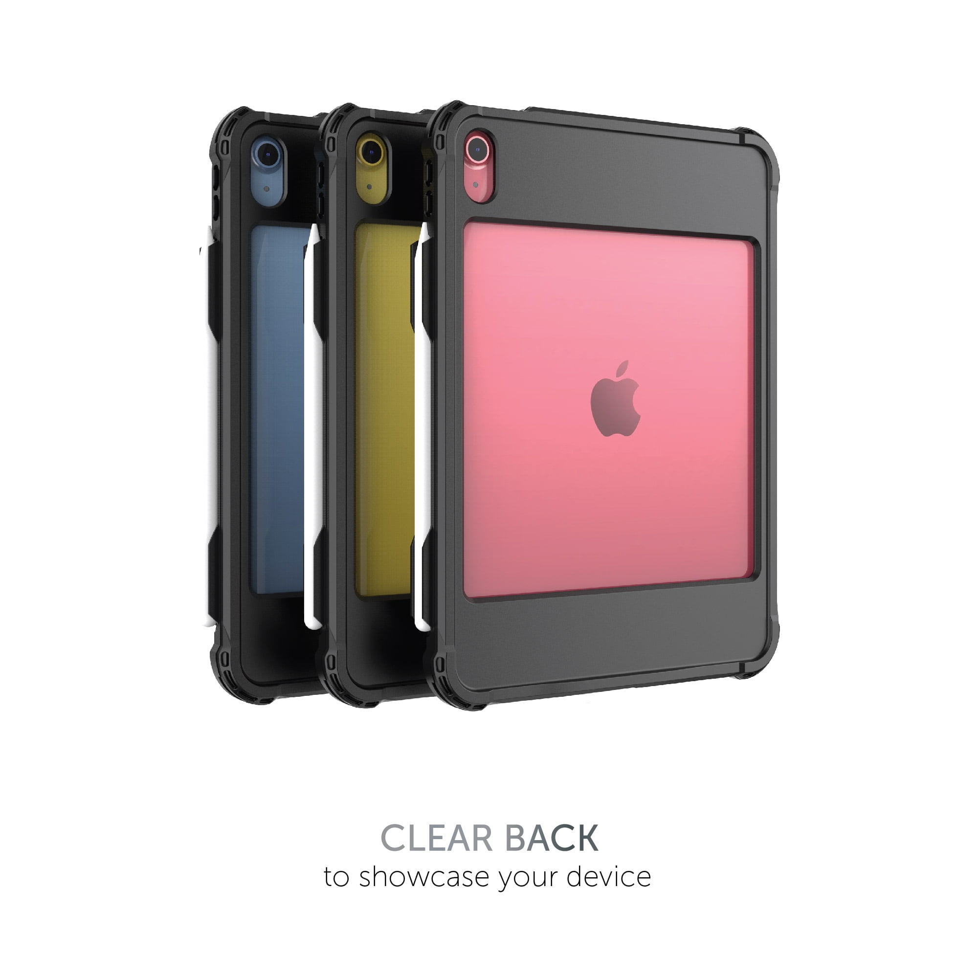 Body Glove Tidal Waterproof Tablet Case for iPad (A16) / iPad (10th generation) - Black/Clear