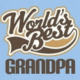 thumbnail image 3 of CafePress - Worlds Best Grandpa Light T Shirt - Men's Classic Graphic T-Shirt, 3 of 4