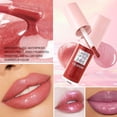 thumbnail image 4 of Lip Gloss Sparkling Mirror Finish Lip Oil with Shimmer, Hydrating Non-Sticky Formula, Long Lasting Wear, Red Lip Color, 6ml, 4 of 5