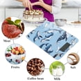 thumbnail image 4 of Blue with Whales Food Scale Digital Kitchen Scale Waterproof Tempered Glass Tare Function 11 lb for Baking Cooking Meal Prep, 4 of 7