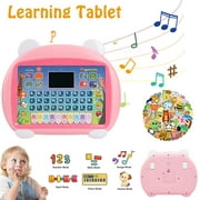 FUSSWIND Learning Tablet for Kids, Toddler Educational ABC Toy, Learn Alphabet Sounds, Shapes, Music and Words Activity Toys