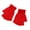Red, variant on Fingerless Gloves Winter Mens Womens Thermal Unisex Half Finger Magic One Size