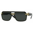 thumbnail image 6 of Versace Dark Grey Geometric Men's Sunglasses,Adult VE4399 GB1/87 58, 6 of 6