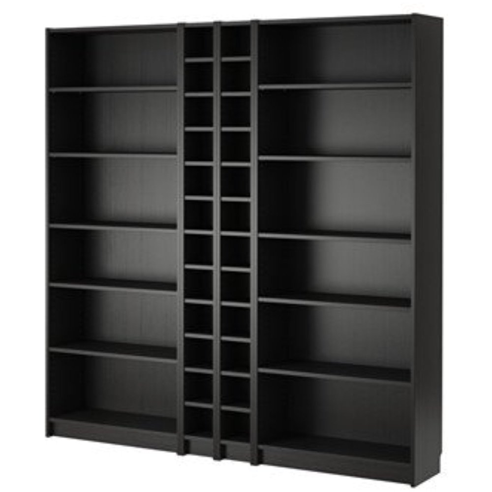 Ikea Bookcase, black brown 20202.8214.3026