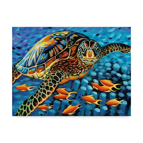 Trademark Fine Art 'Cruising Along I' Canvas Art by Carolee Vitaletti